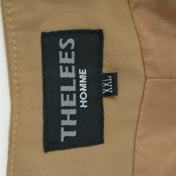 Khaki Vest Button Front Classic Waistcoat Lined & Washable Unisex 36" Chest - Picture 7 of 10